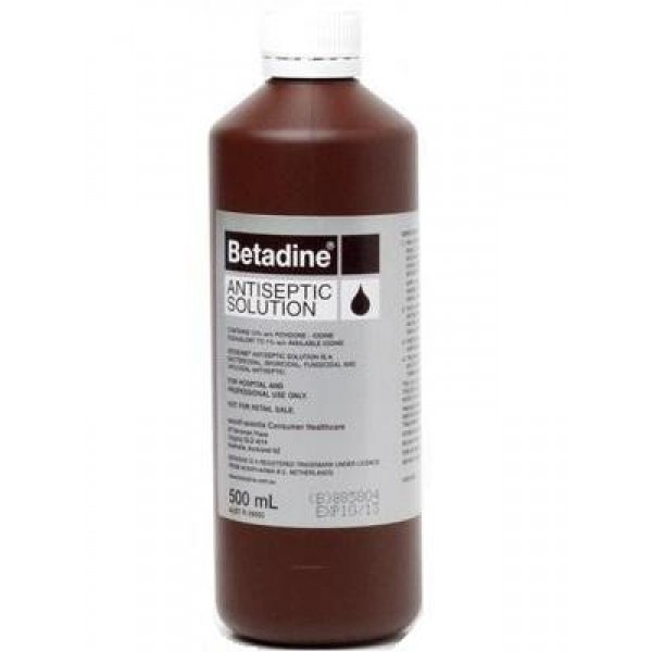  BETADINE 10% 500ml Soln. 