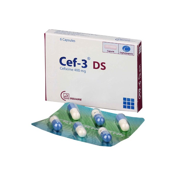  CEF-3 400mg DS Cap.