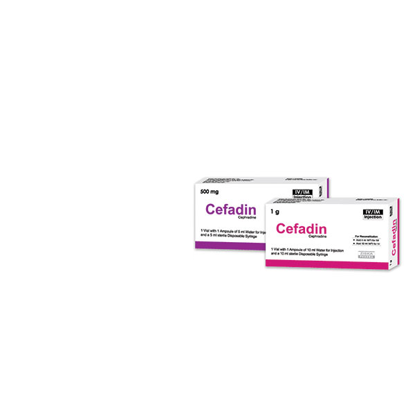  CEFADIN 500mg Cap.