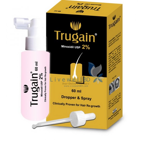 TRUGAIN 2% 60ml Spray.