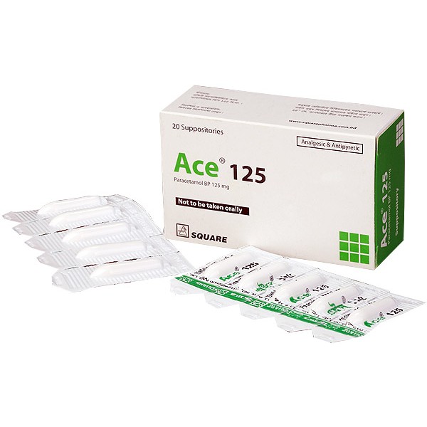 ACE 125mg Suppo. 